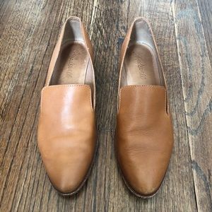 leather loafers